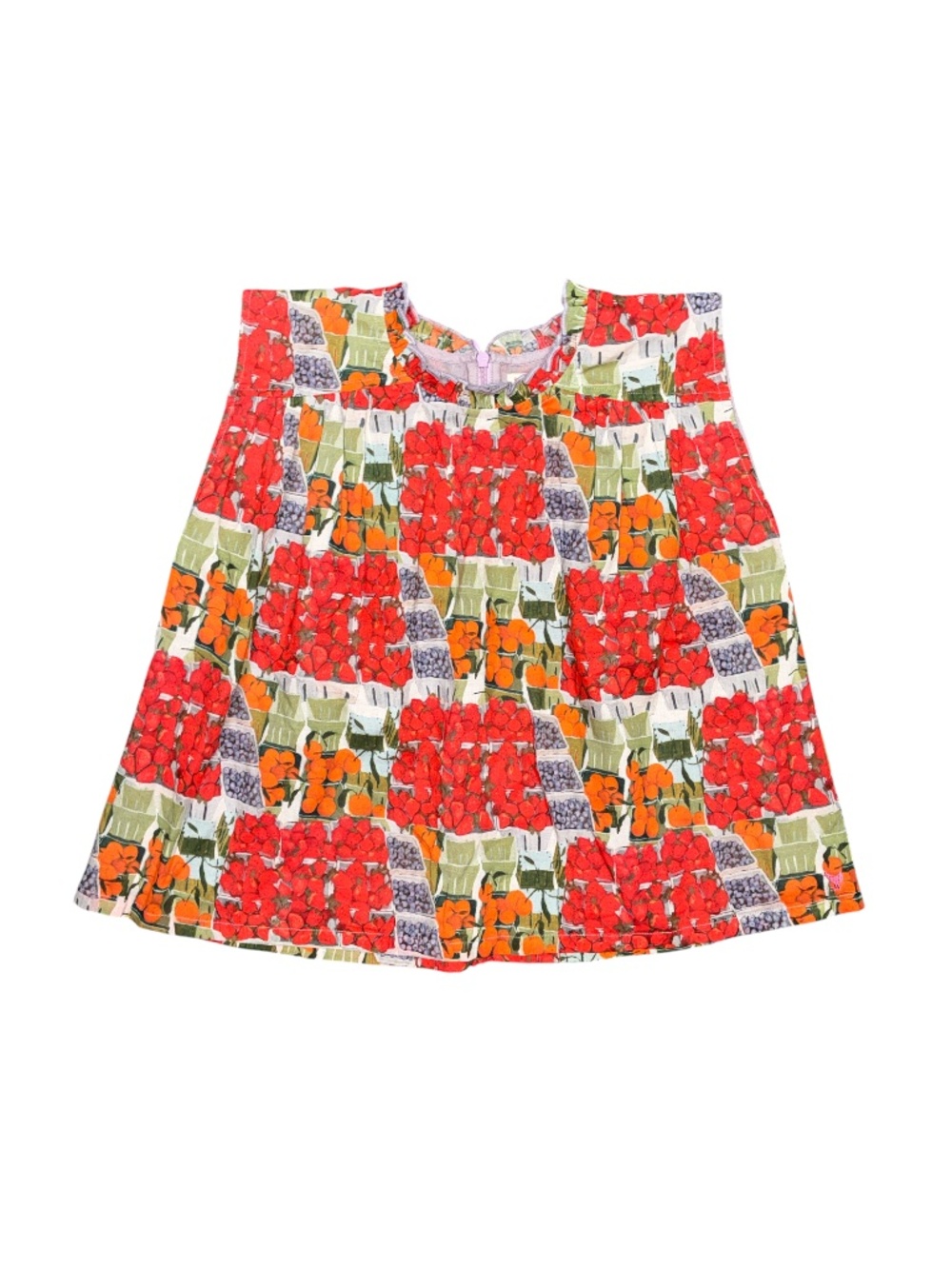 Pink Chicken Berries and Oranges Top Size 10 New with No Tag